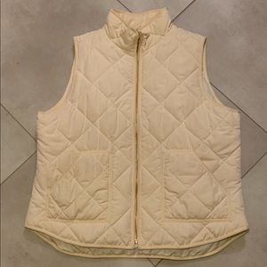 J. Crew mercantile quilted vest
